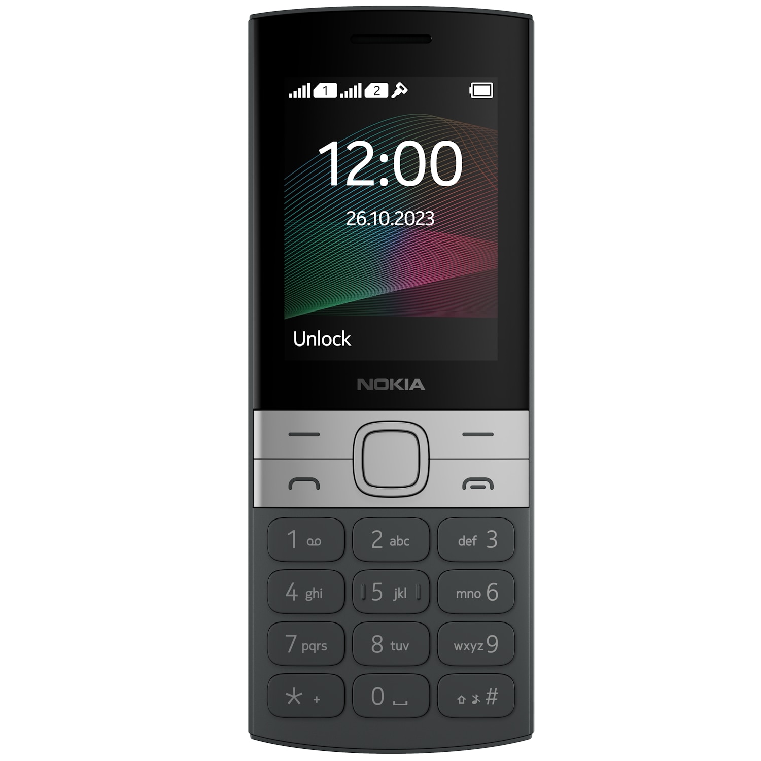 Fotografie Telefon mobil Nokia 150 (2023), Dual SIM, Black