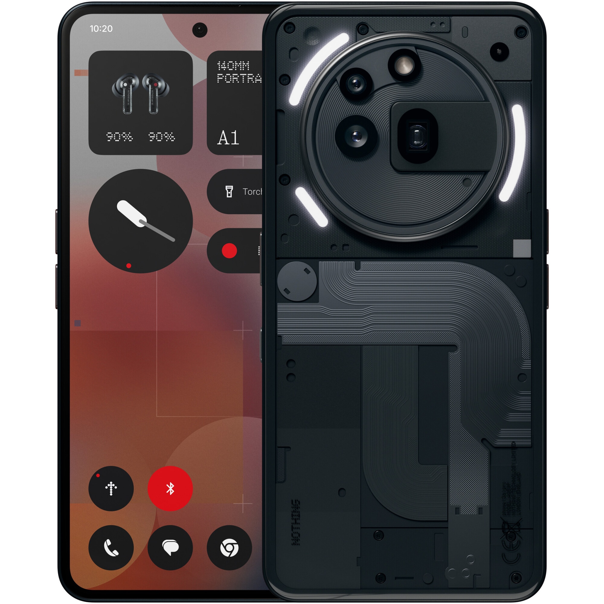 Fotografie Telefon mobil Nothing Phone (3a) Pro, 256GB, 12GB RAM, 5G, Black