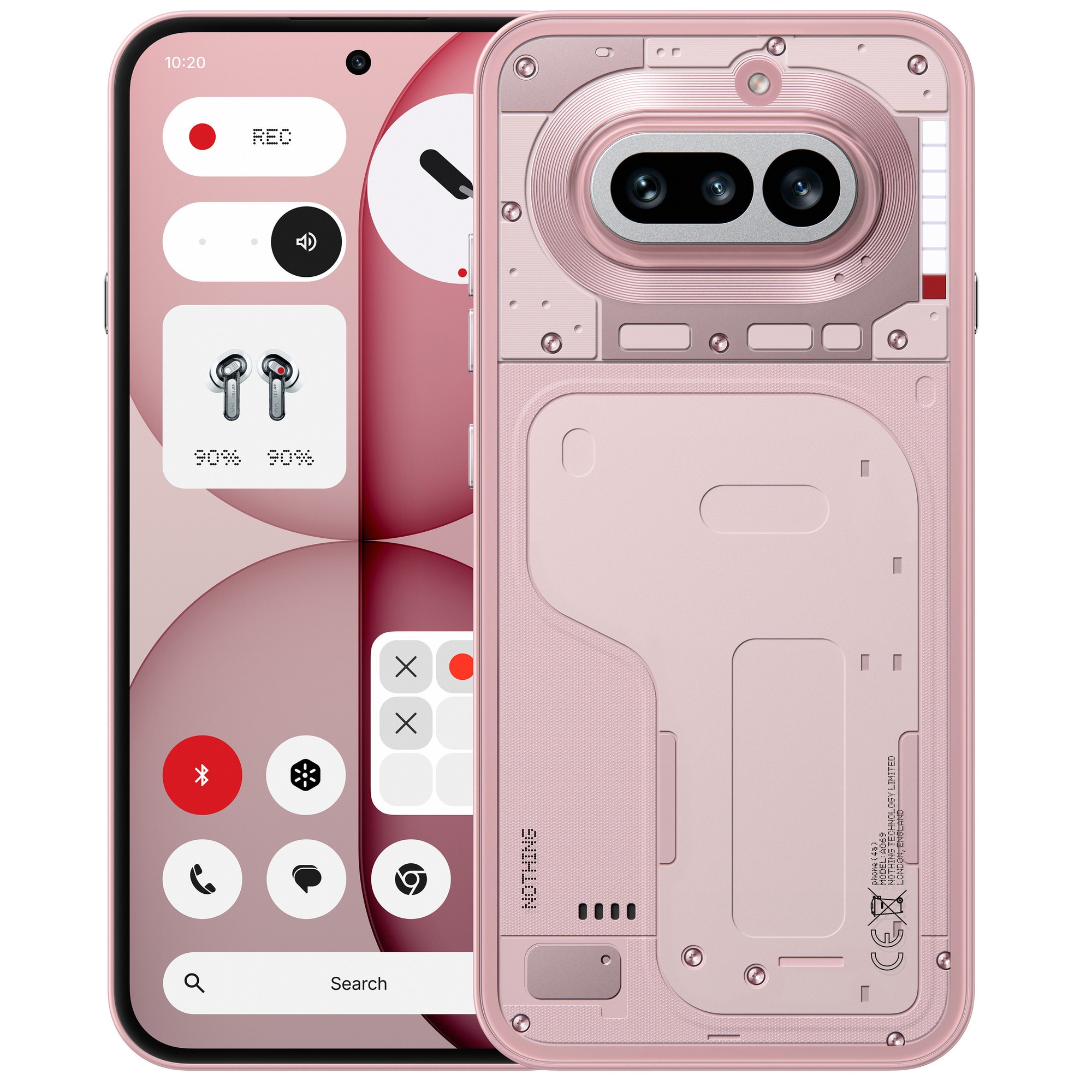 Fotografie Telefon mobil Nothing Phone (4a), 256GB, 12GB RAM, 5G, Pink