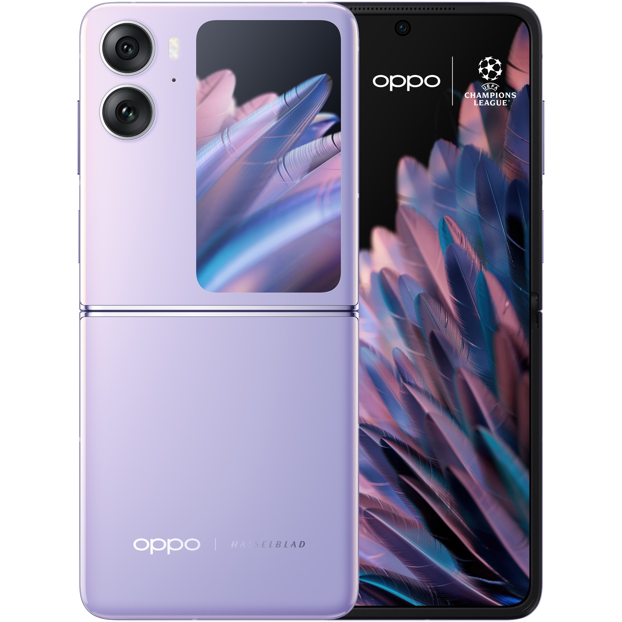 Fotografie Telefon mobil OPPO Find N2 Flip, Dual SIM, 256GB, 8GB RAM, 5G, Moonlit Purple