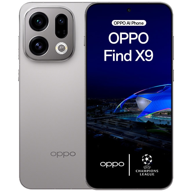 Fotografie Telefon mobil OPPO Find X9, Dual SIM, 12GB RAM, 512GB, 5G,Titanium Grey