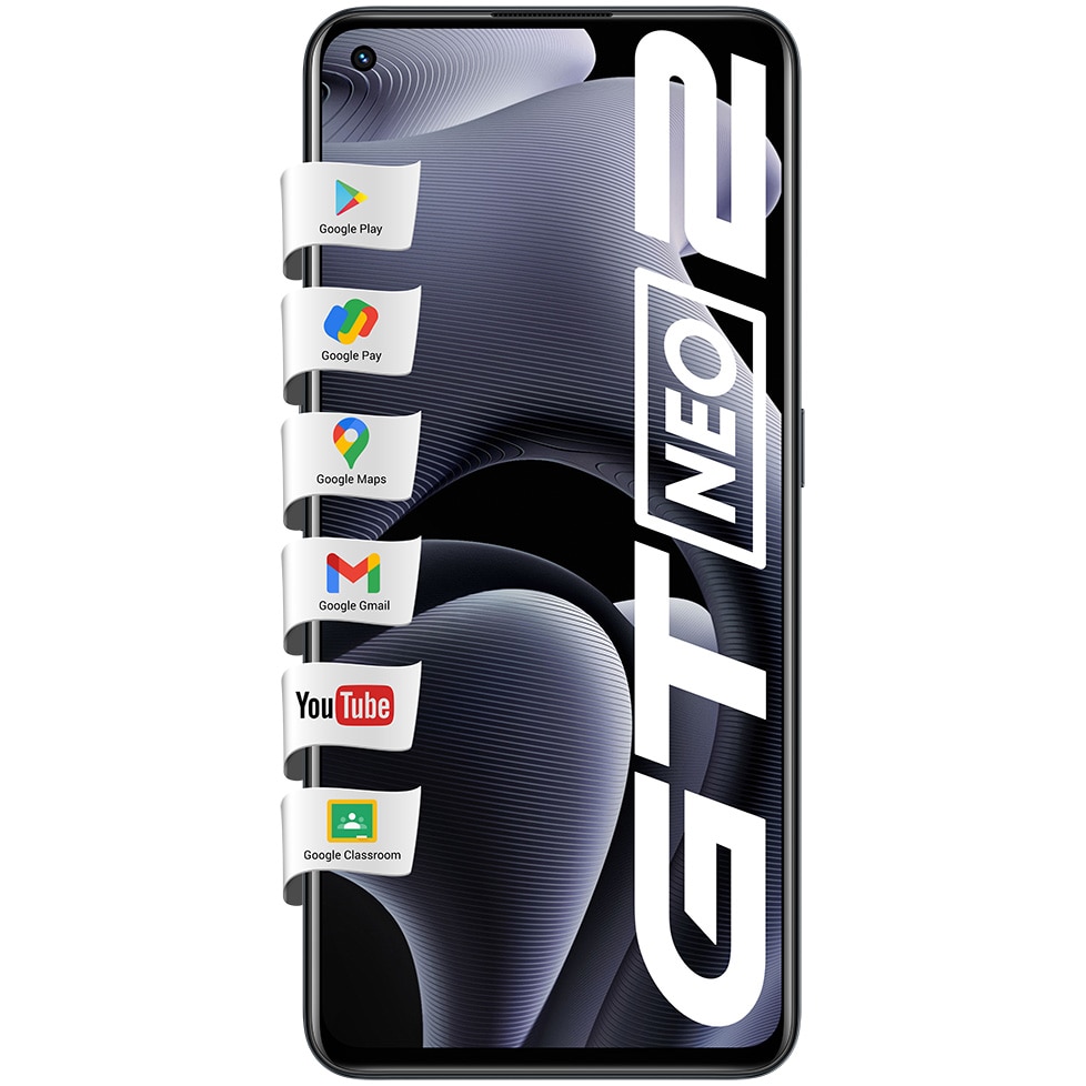 Fotografie Telefon mobil Realme GT NEO 2, Dual SIM, 8GB RAM, 128GB, 5G, Black
