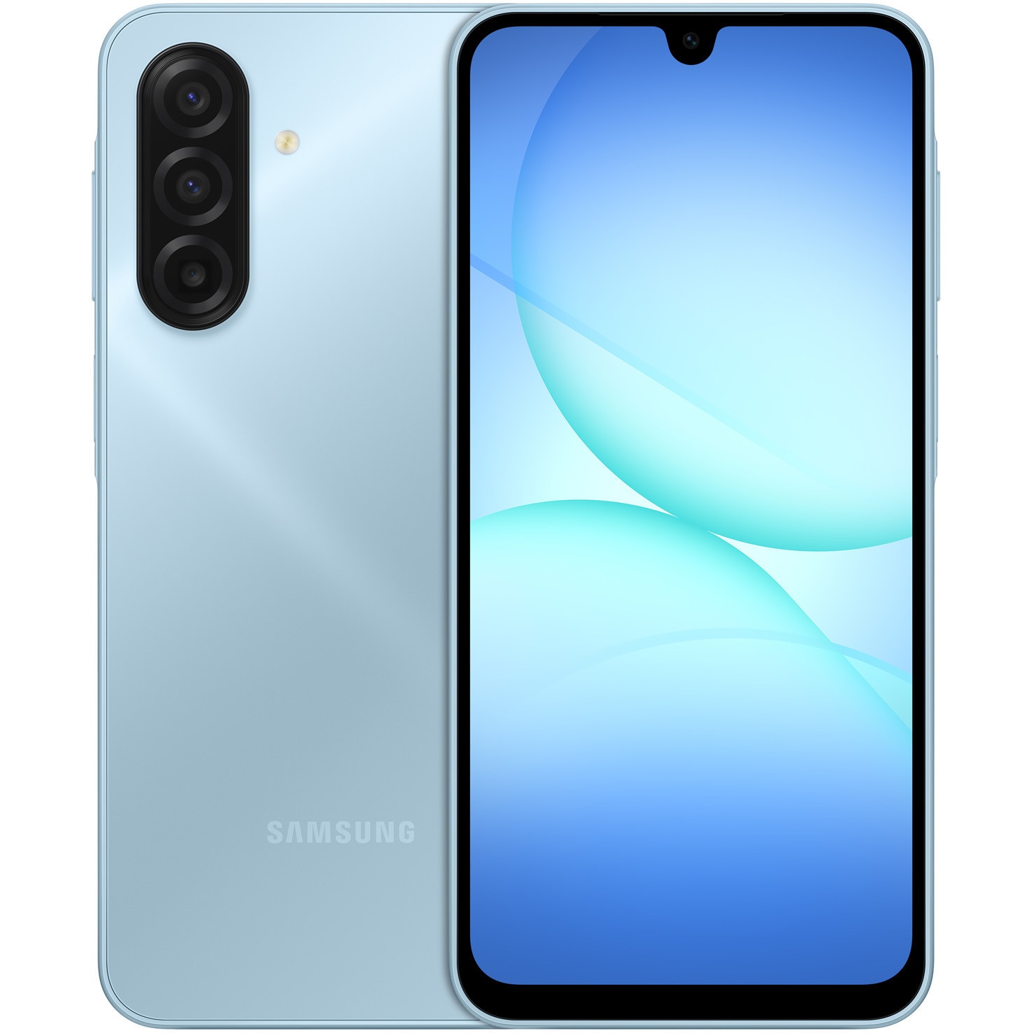 Fotografie Telefon mobil Samsung Galaxy A17, Dual SIM, 4GB RAM, 128GB, 4G, Light Blue