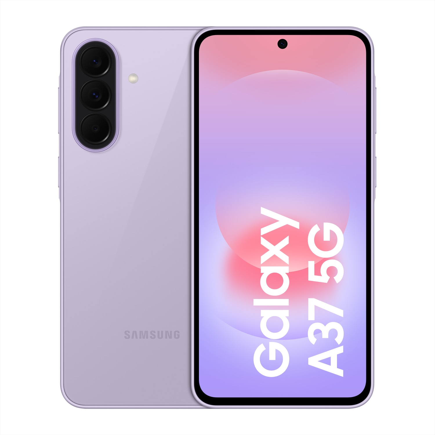Fotografie Telefon mobil Samsung Galaxy A37, Dual SIM, 8GB RAM, 256GB, 5G, Awesome Lavender