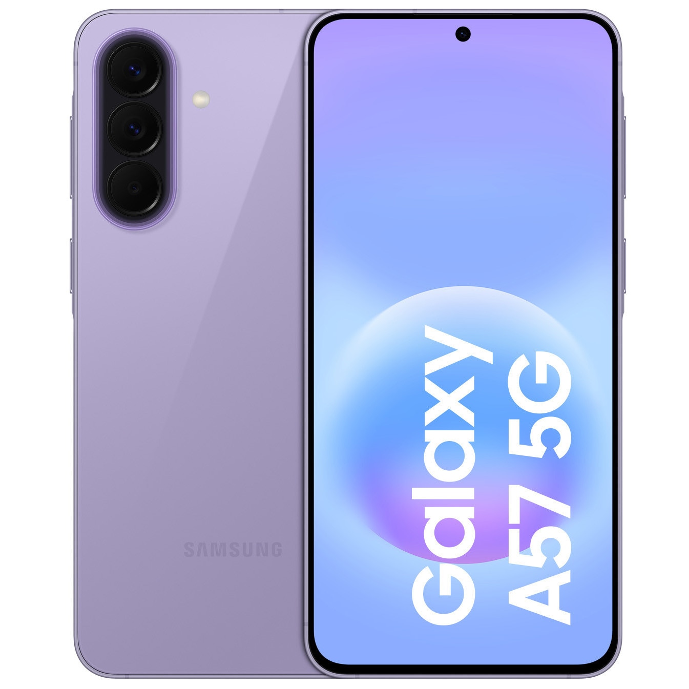 Fotografie Telefon mobil Samsung Galaxy A57, Dual SIM, 8GB RAM, 128GB, 5G, Awesome Lilac