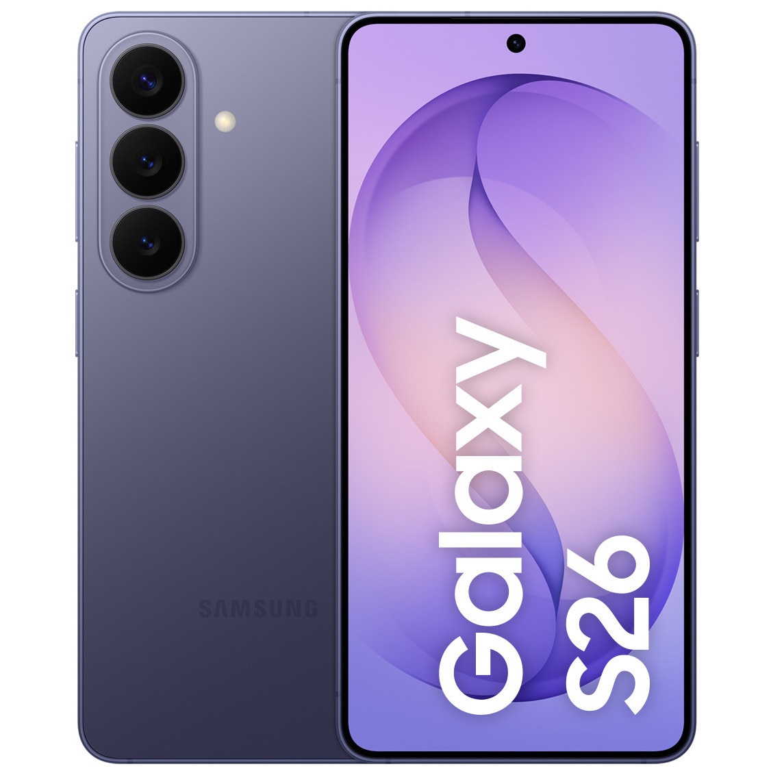 Fotografie Telefon mobil Samsung Galaxy S26, Dual SIM, 12GB RAM, 256GB, 5G, Cobalt Violet
