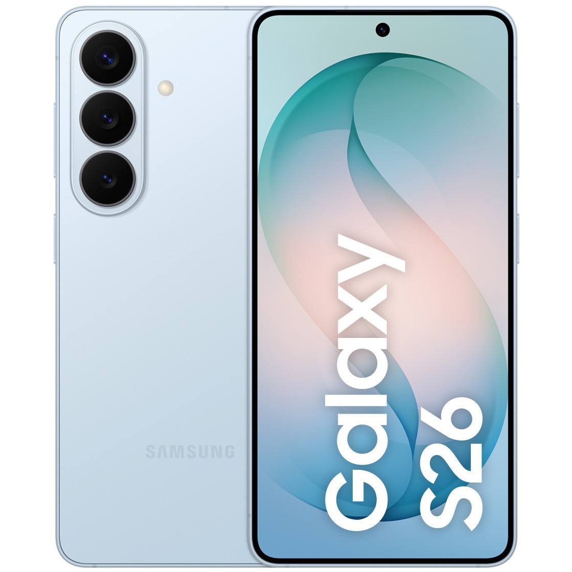 Fotografie Telefon mobil Samsung Galaxy S26, Dual SIM, 12GB RAM, 512GB, 5G, Sky Blue