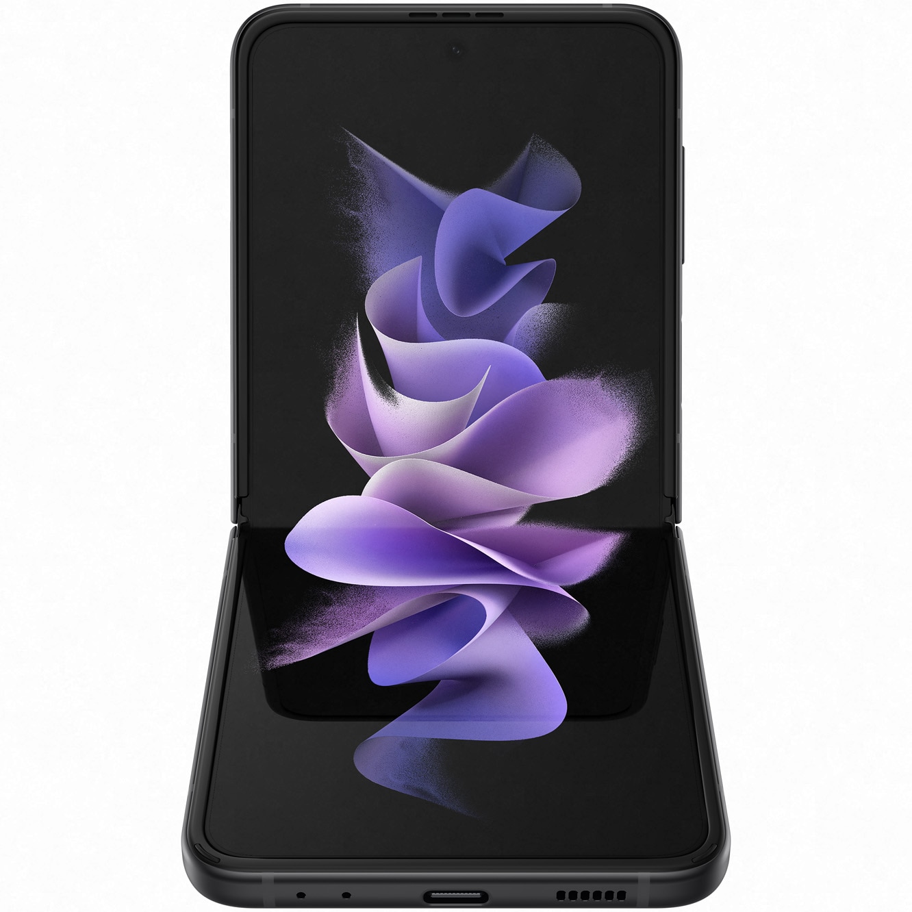 Fotografie Telefon mobil Samsung Galaxy Z Flip3, 8GB RAM, 256GB, 5G, BLACK