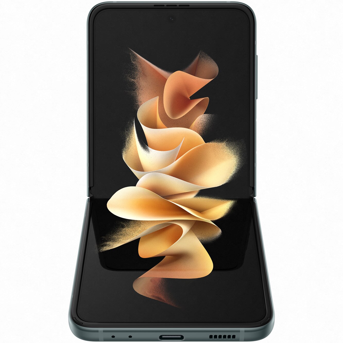 Fotografie Telefon mobil Samsung Galaxy Z Flip3, 8GB RAM, 256GB, 5G, GREEN