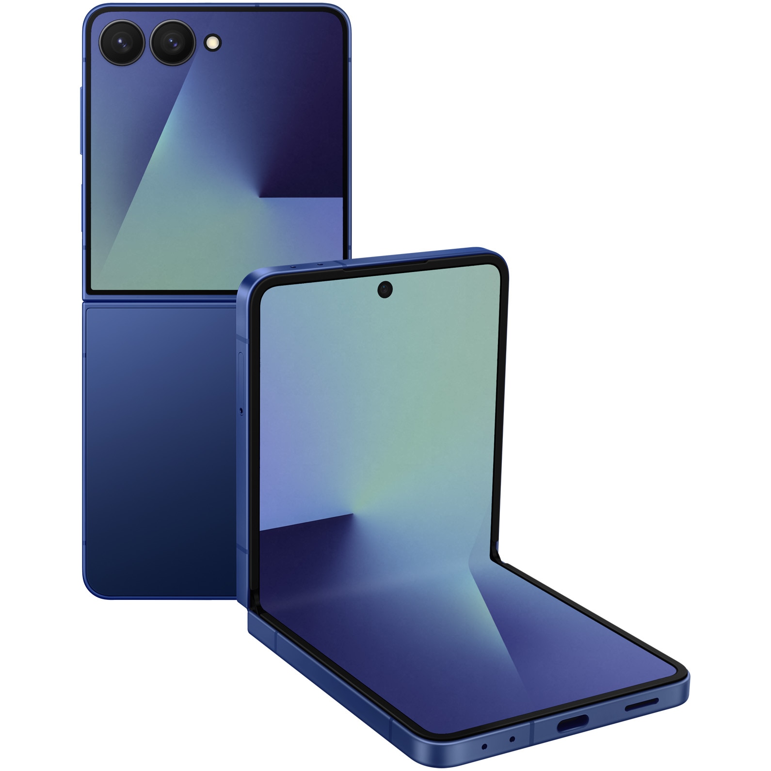 Fotografie Telefon mobil Samsung Galaxy Z Flip7, 12GB RAM, 256GB, 5G, Blue Shadow