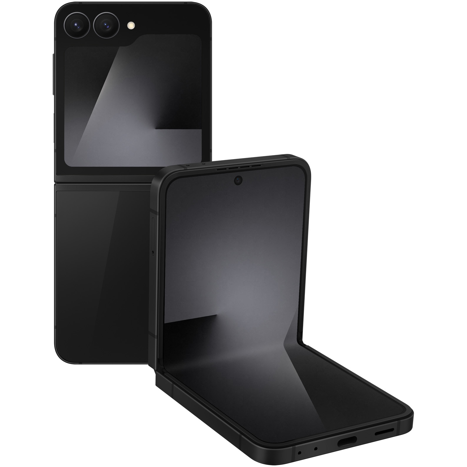 Fotografie Telefon mobil Samsung Galaxy Z Flip7 FE, 8GB RAM, 256GB, 5G, Black