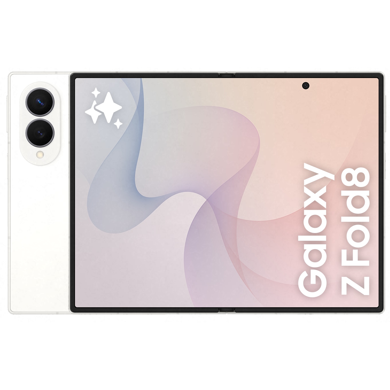 Fotografie Telefon mobil Samsung Galaxy Z Fold8, 12GB RAM, 256GB, 5G, Cream