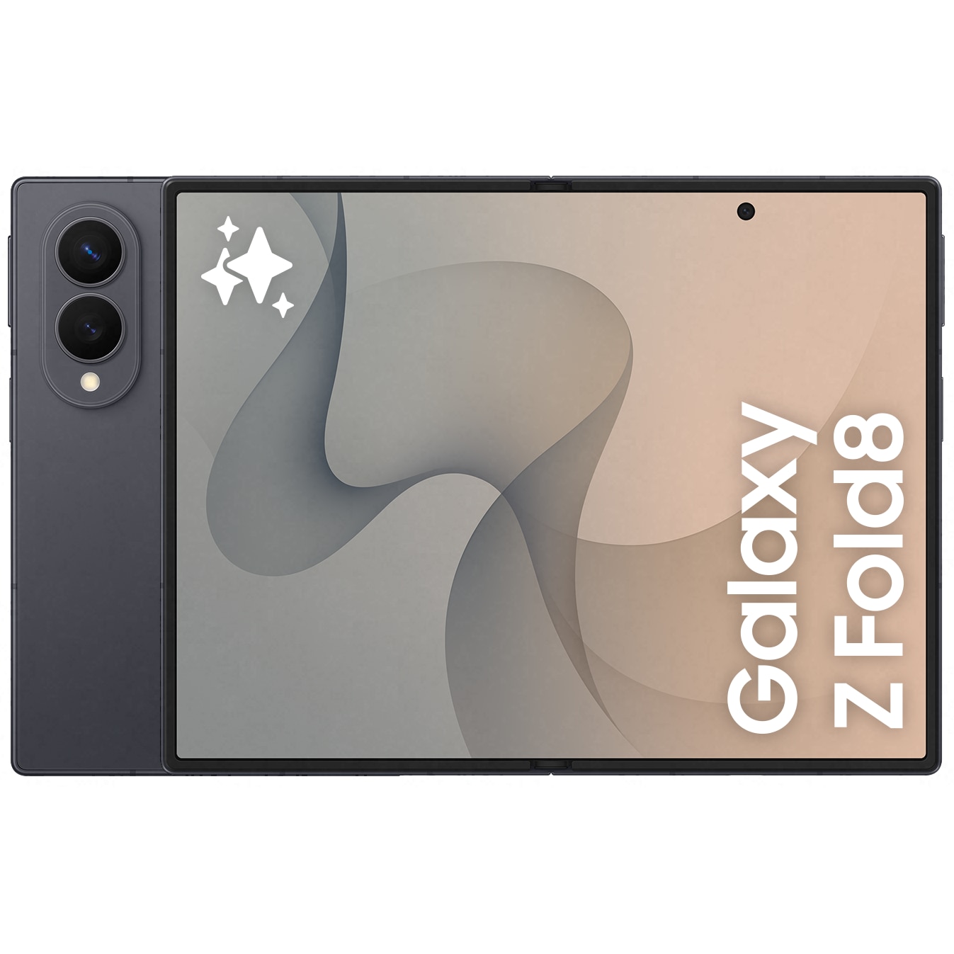 Fotografie Telefon mobil Samsung Galaxy Z Fold8, 12GB RAM, 512GB, 5G, Graphite