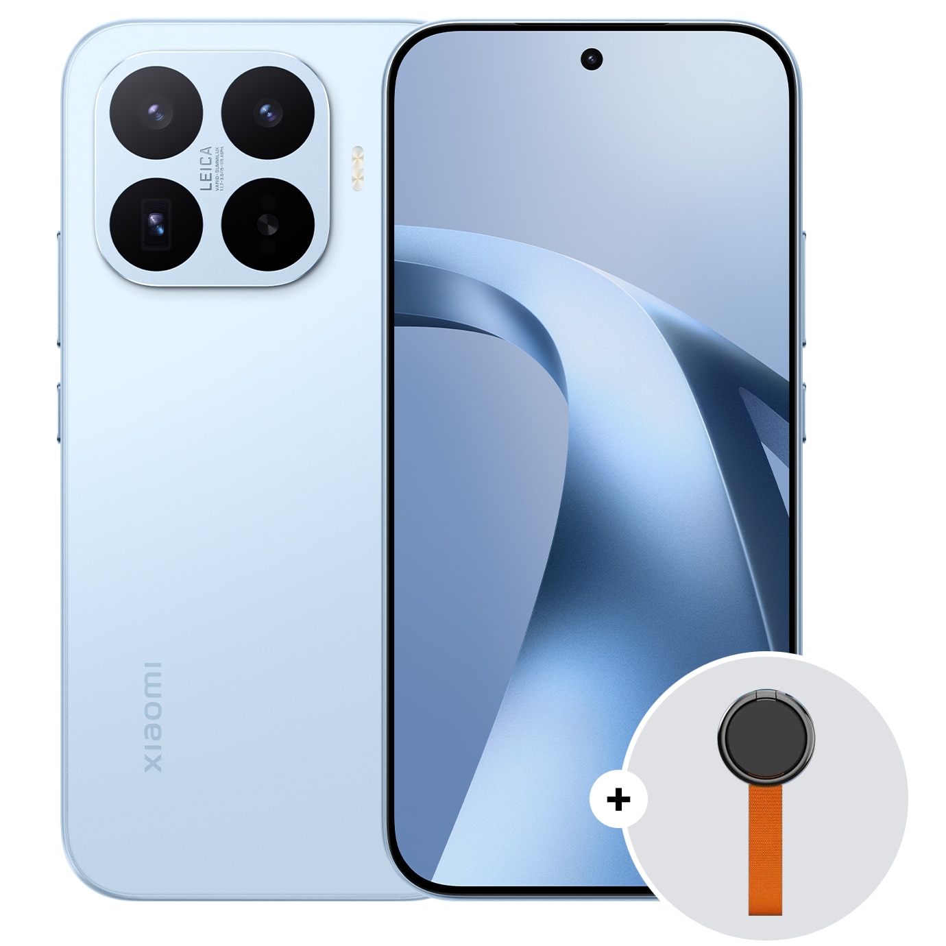 Fotografie Telefon mobil Xiaomi 17T, 12GB RAM, 256GB ROM, Blue + Woven Strap Ring Stand