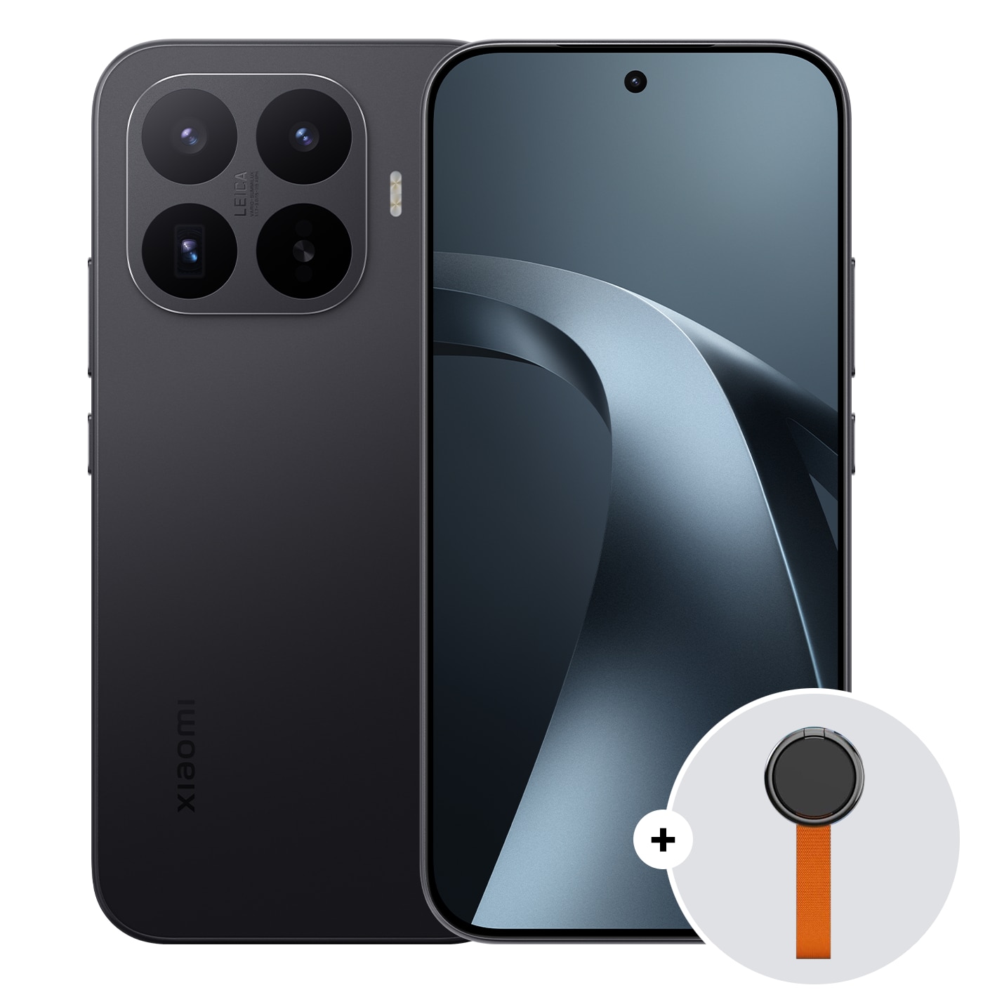 Fotografie Telefon mobil Xiaomi 17T, 12GB RAM, 512GB ROM, Black + Woven Strap Ring Stand