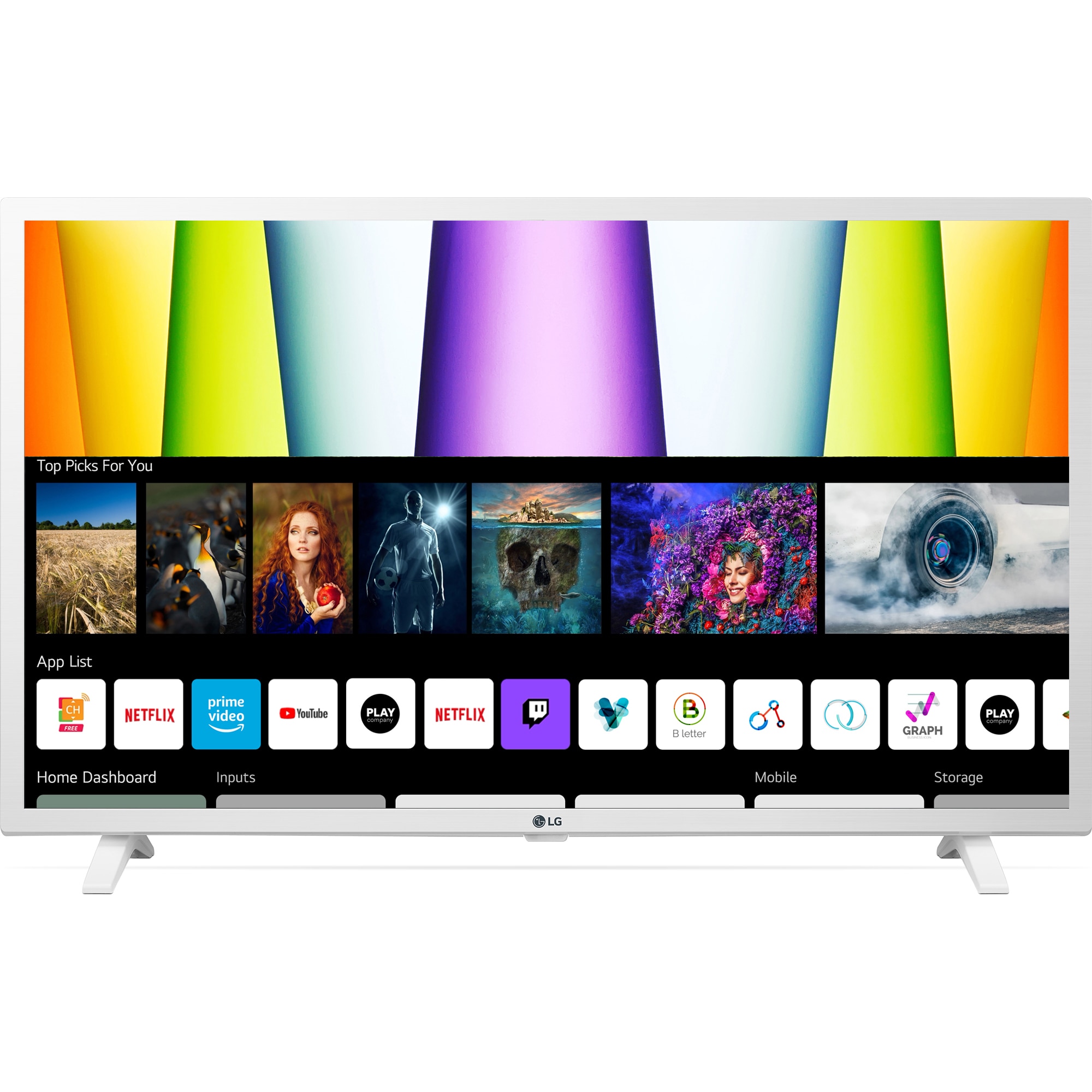 Fotografie Televizor LG LED 32LQ63806LC, 80 cm, Smart, Full HD, Clasa F