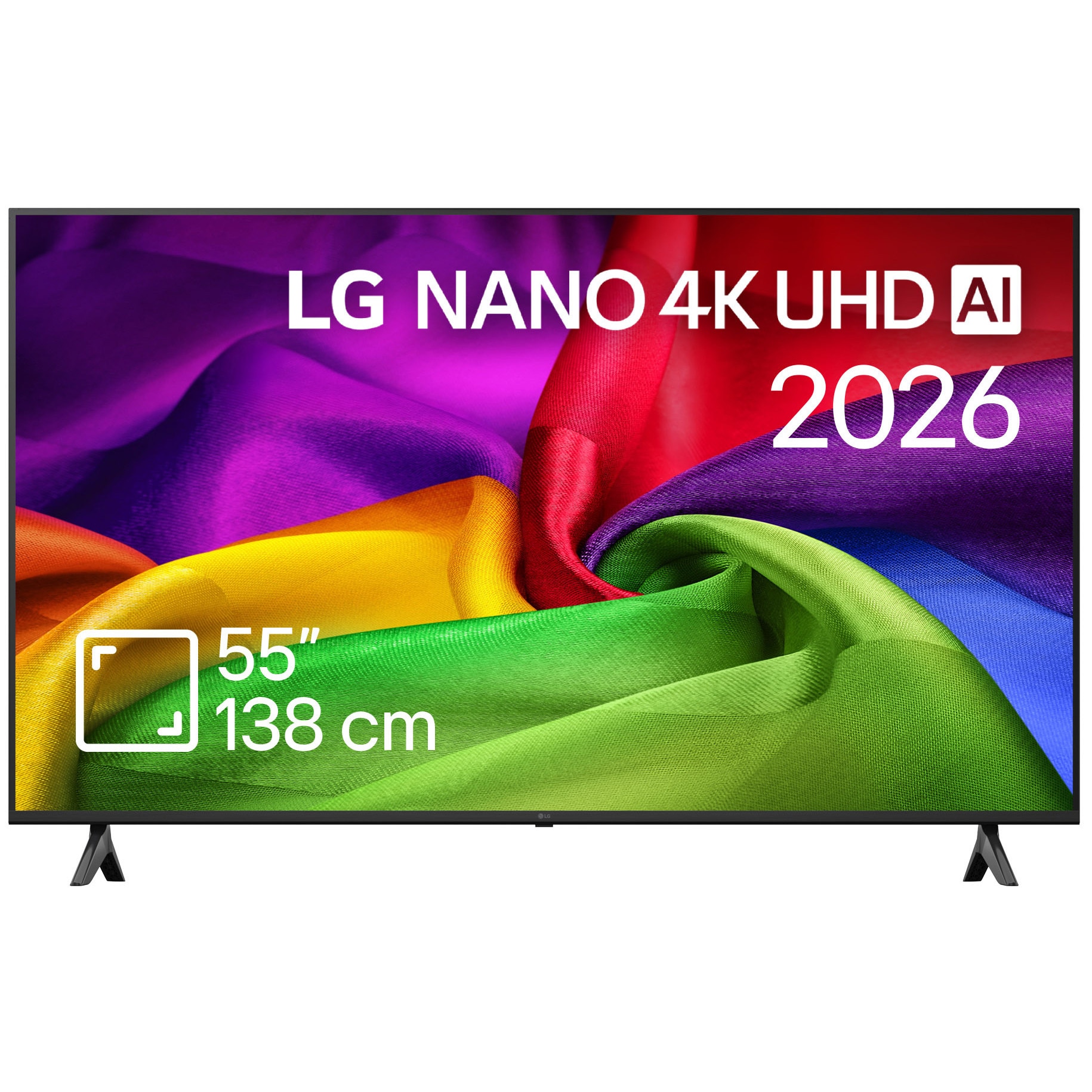 Fotografie Televizor LG LED 55NU800B3LA, 138 cm, Smart, 4K Ultra HD, Clasa F (Model 2026)