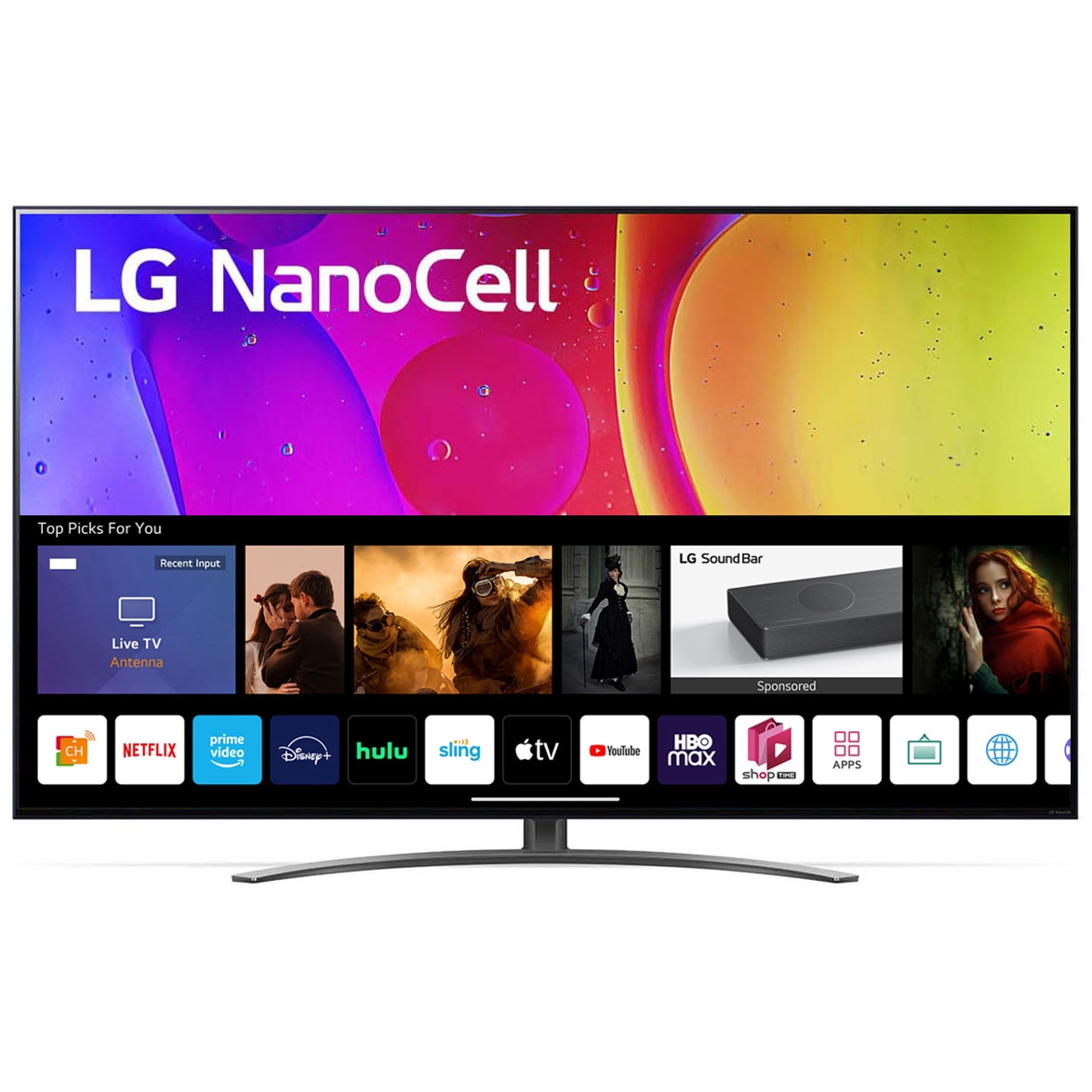 Fotografie Televizor LG LED 65NANO813QA, 164 cm, Smart, 4K Ultra HD, Clasa F