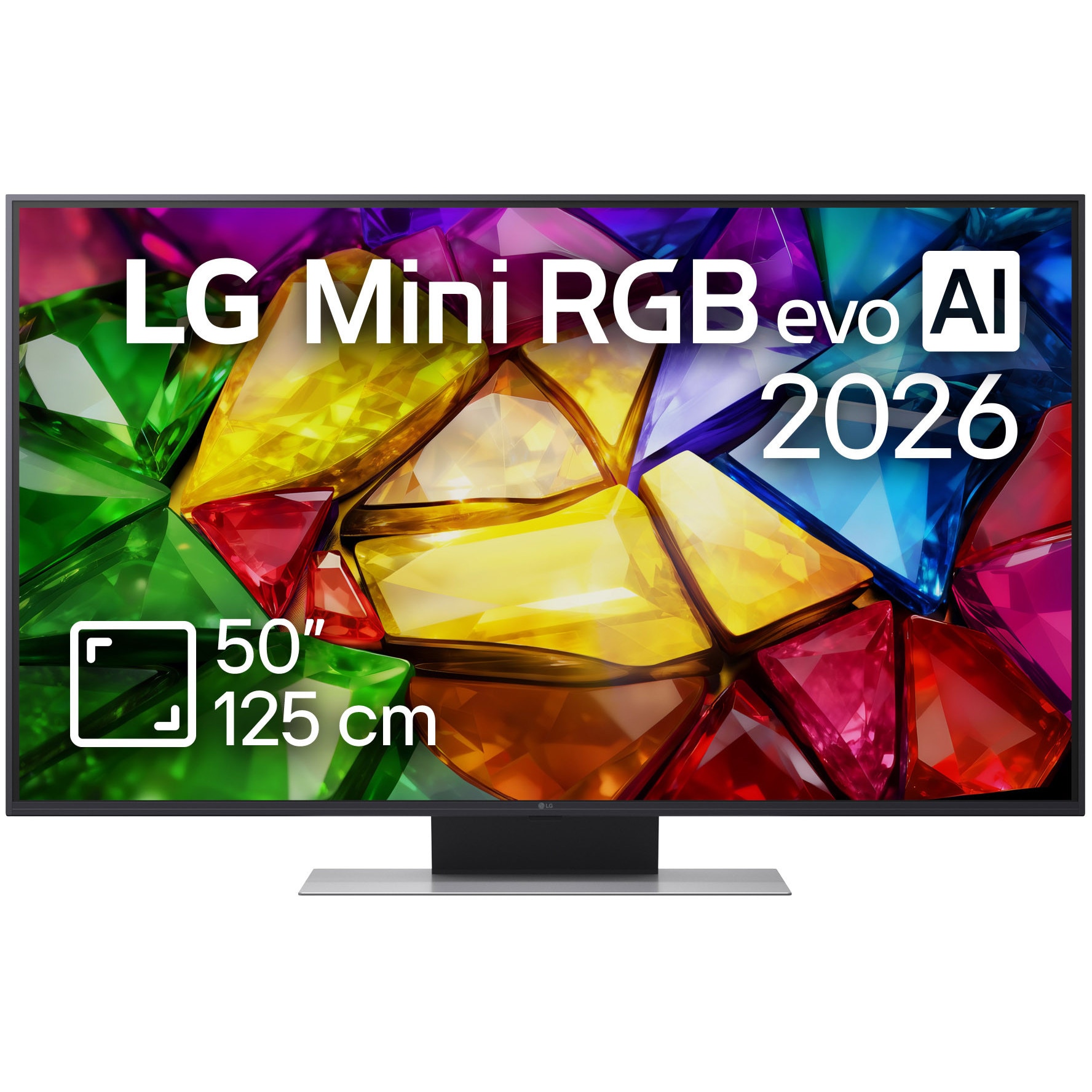 Fotografie Televizor LG Mini RGB Evo 50MRGB87B3B, 125 cm, Smart, 4K Utra HD, 144 Hz, Clasa E (Model2026)