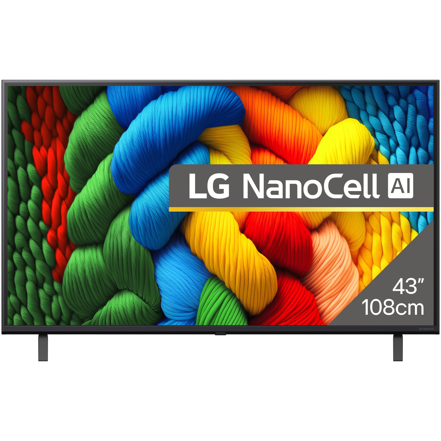 Fotografie Televizor LG NanoCell 43NANO80A3B, 108 cm, Smart, 4K Ultra HD, Clasa G