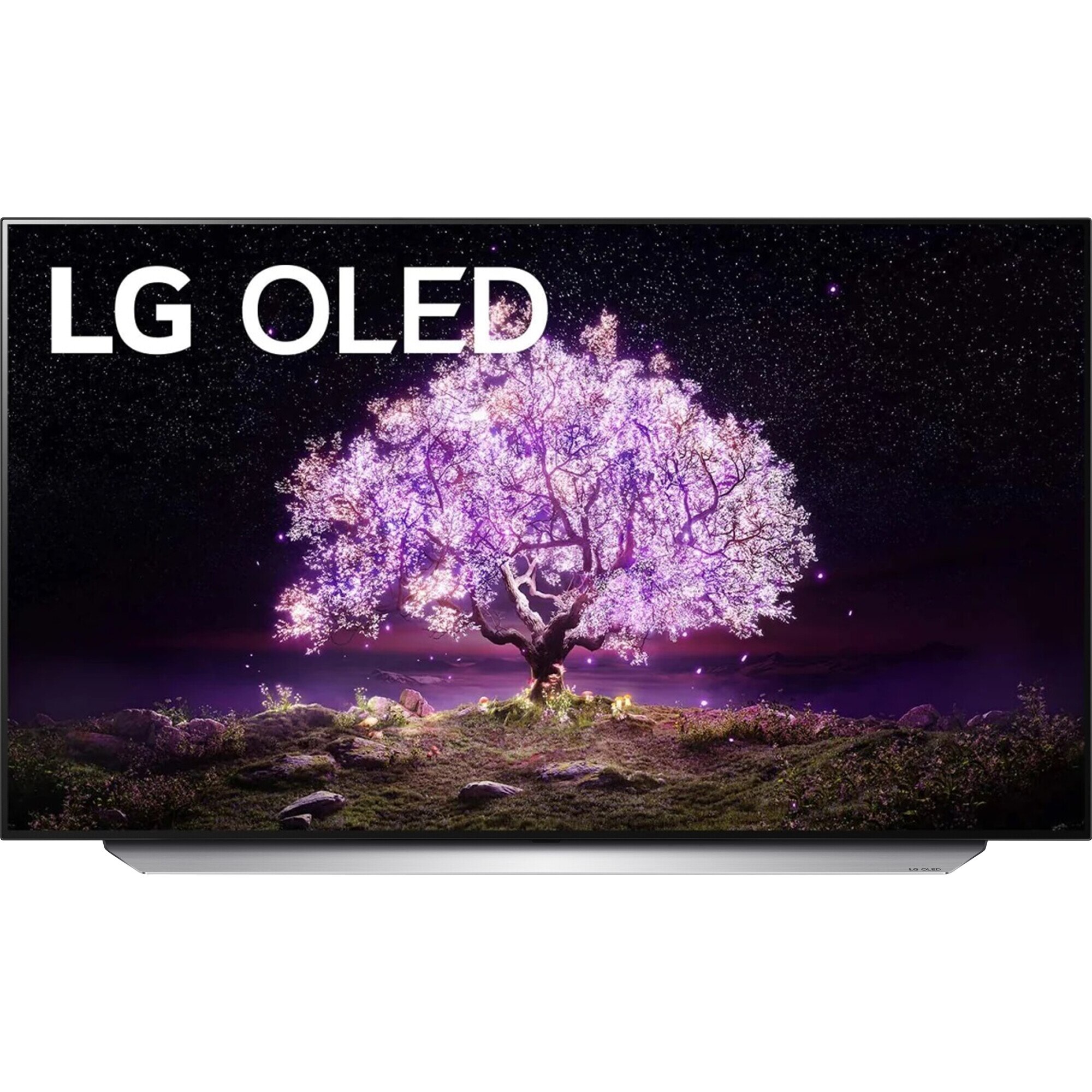 Fotografie Televizor LG OLED 55C12LA, 139 cm, Smart, 4K Ultra HD, 100Hz, Clasa G
