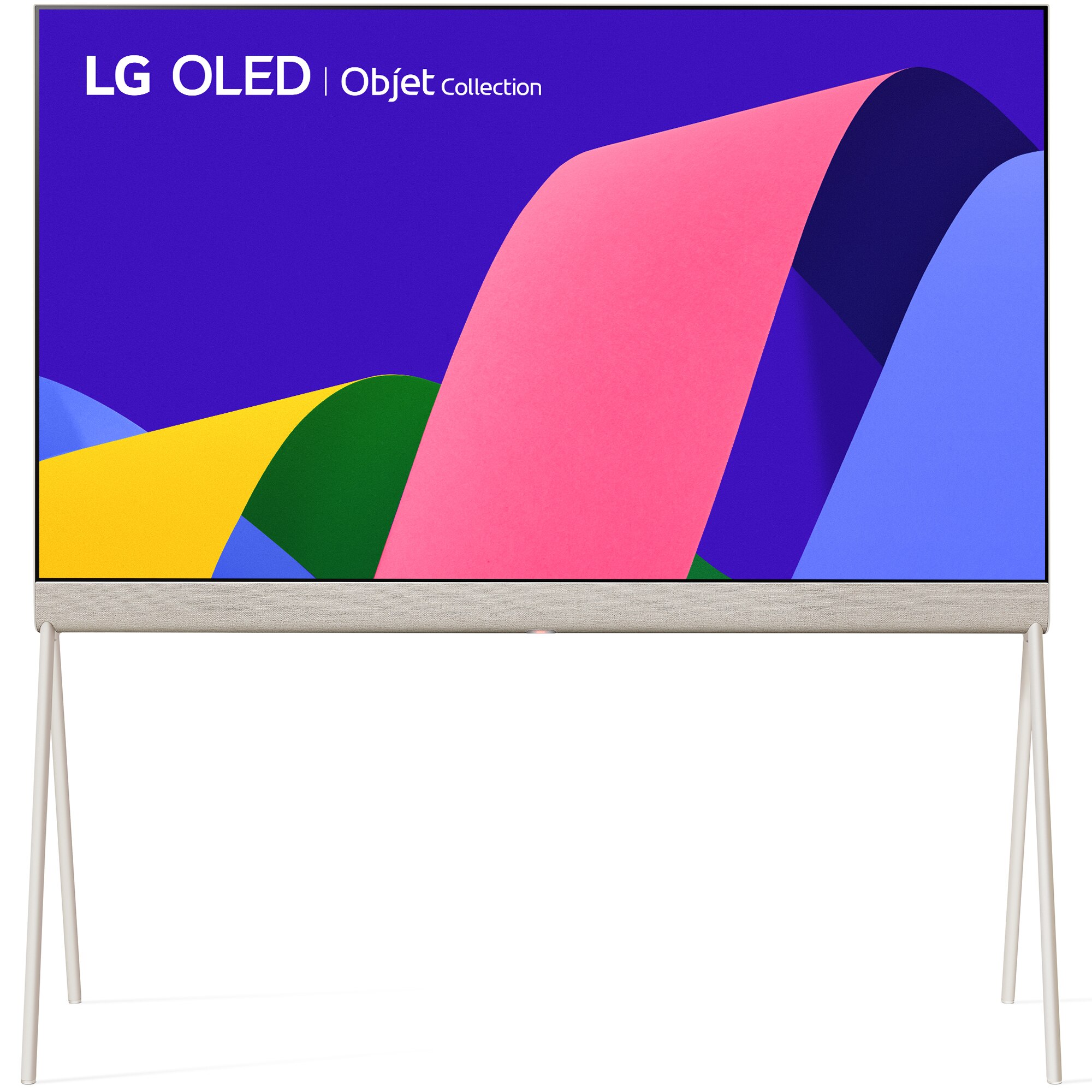 Fotografie Televizor LG OLED Objet Collection Posé 55LX1Q3LA, 139 cm, Smart, 4K Ultra HD, 100hz, Clasa G