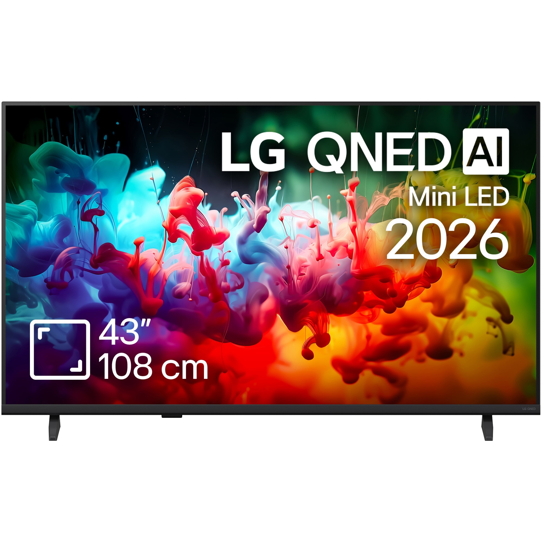 Fotografie Televizor LG QNED Mini LED 43QNED7EB3C, 108 cm, Smart, 4K Utra HD, Clasa F (Model2026)