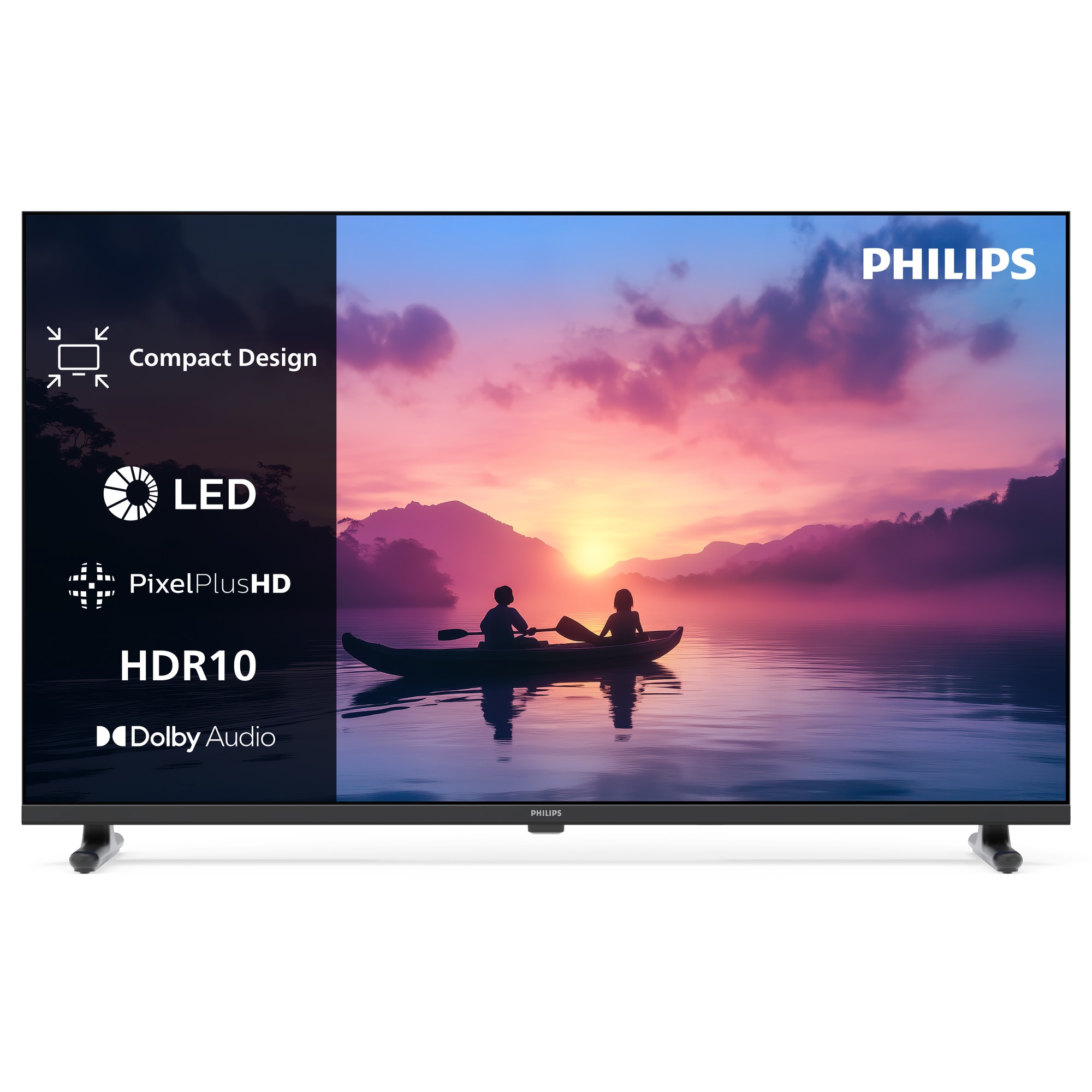 Fotografie Televizor Philips LED 32PHS6050, 80 cm, Smart TV, HD, Clasa E (Model 2026)