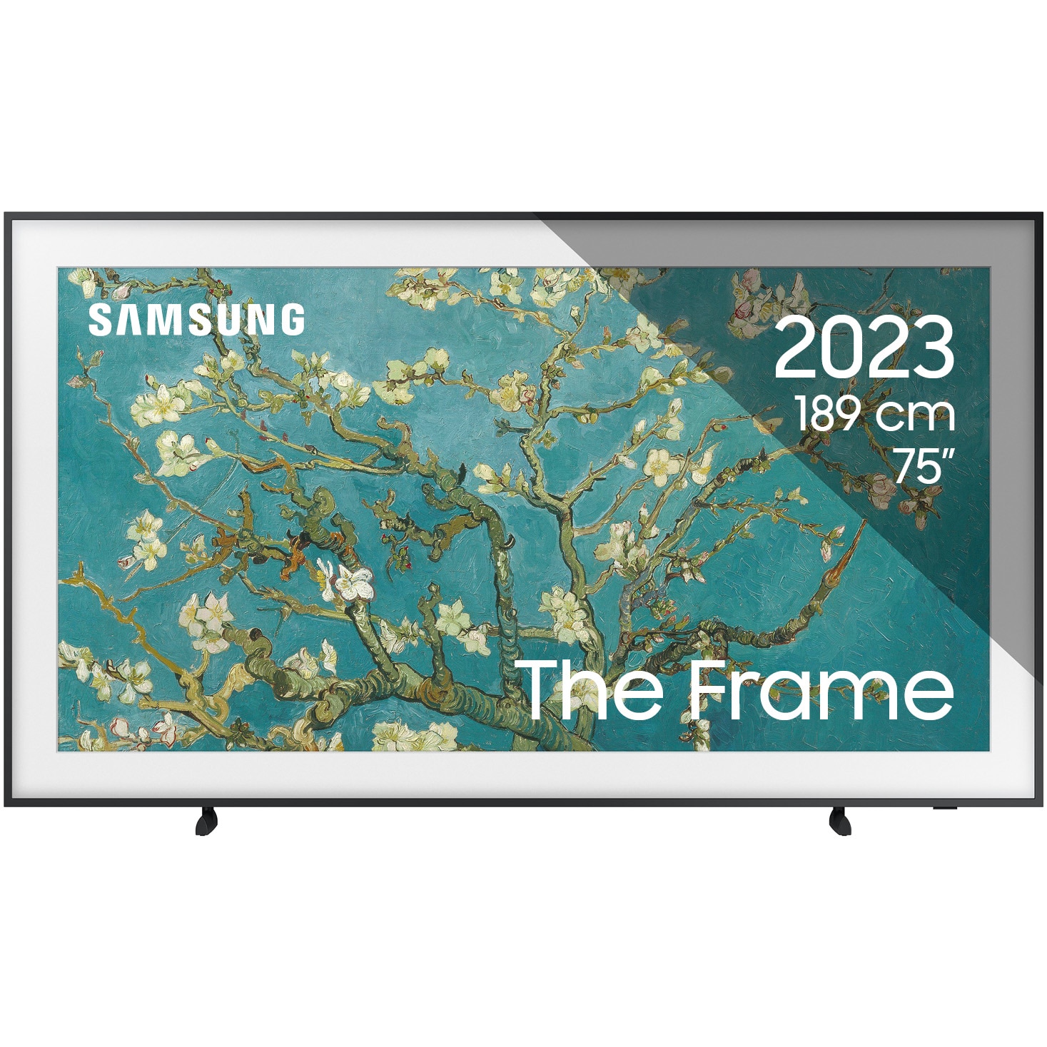 Fotografie Televizor SAMSUNG Tablou QLED The Frame 75LS03BG, 189 cm, Smart, 4K Ultra HD, 100Hz, Clasa G (Model 2023)