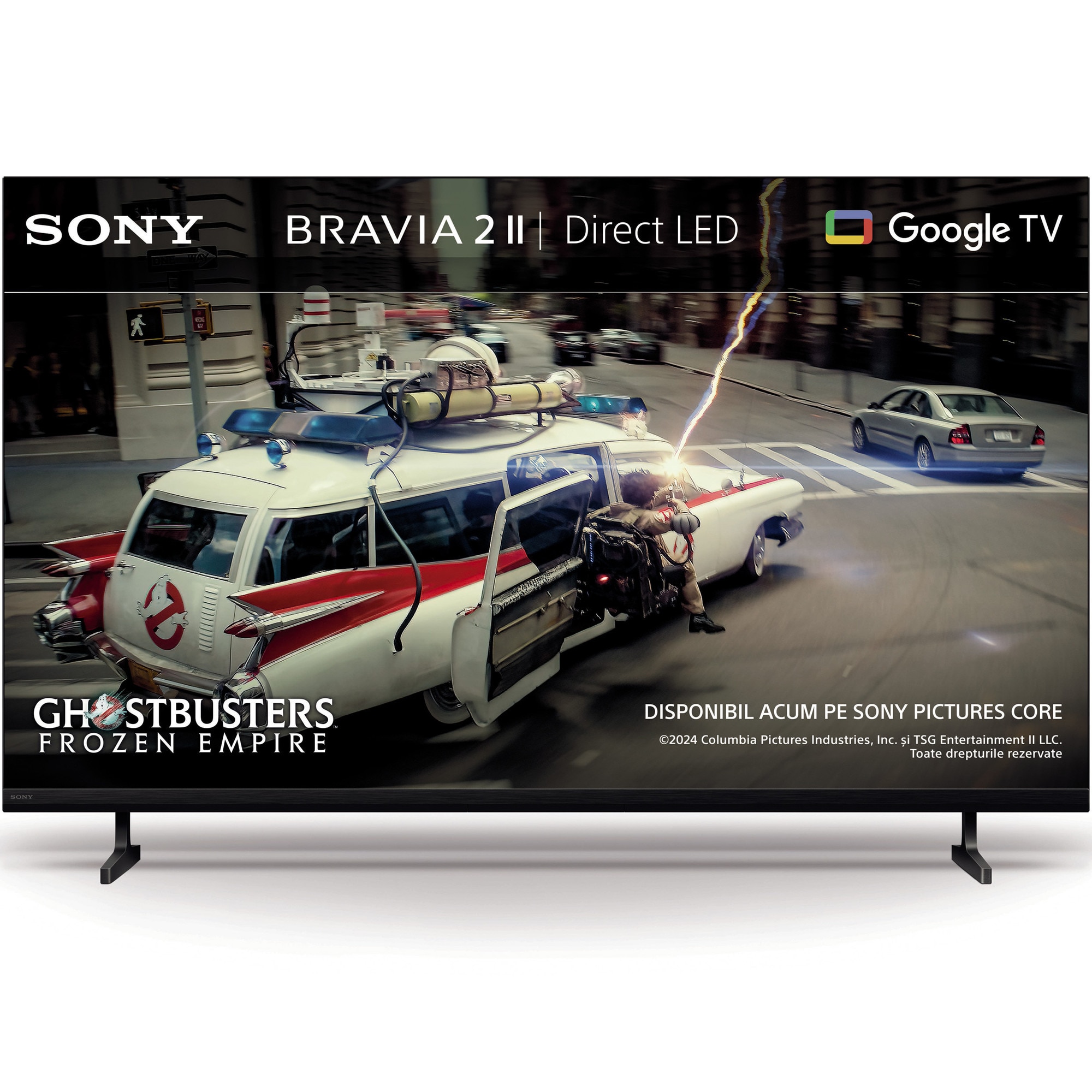Fotografie Televizor Sony BRAVIA 2 II LED 50S25VM2, 126 cm, Smart Google TV, 4K Ultra HD, Clasa E (Model 2026)