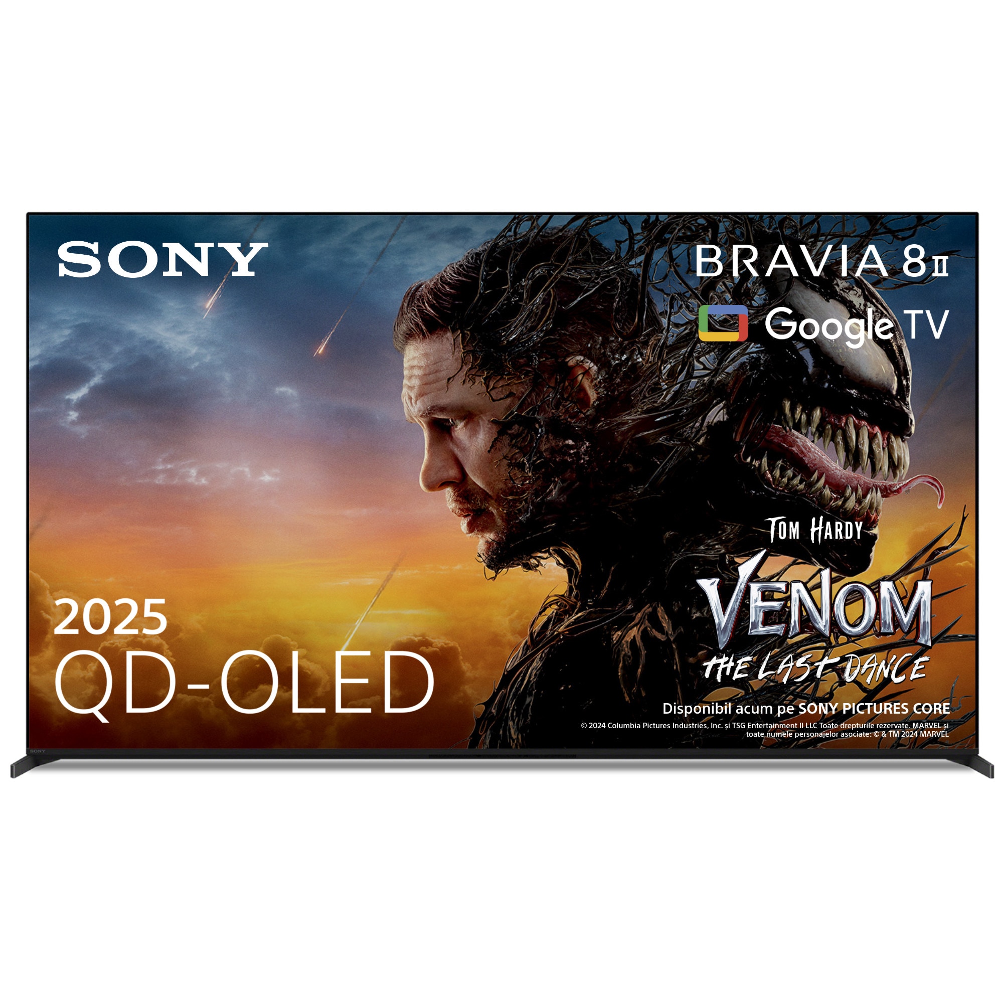 Fotografie Televizor Sony BRAVIA 8M2 OLED 65XR8M2, 164 cm, Smart Google TV, 4K Ultra HD, 100 Hz, Clasa F