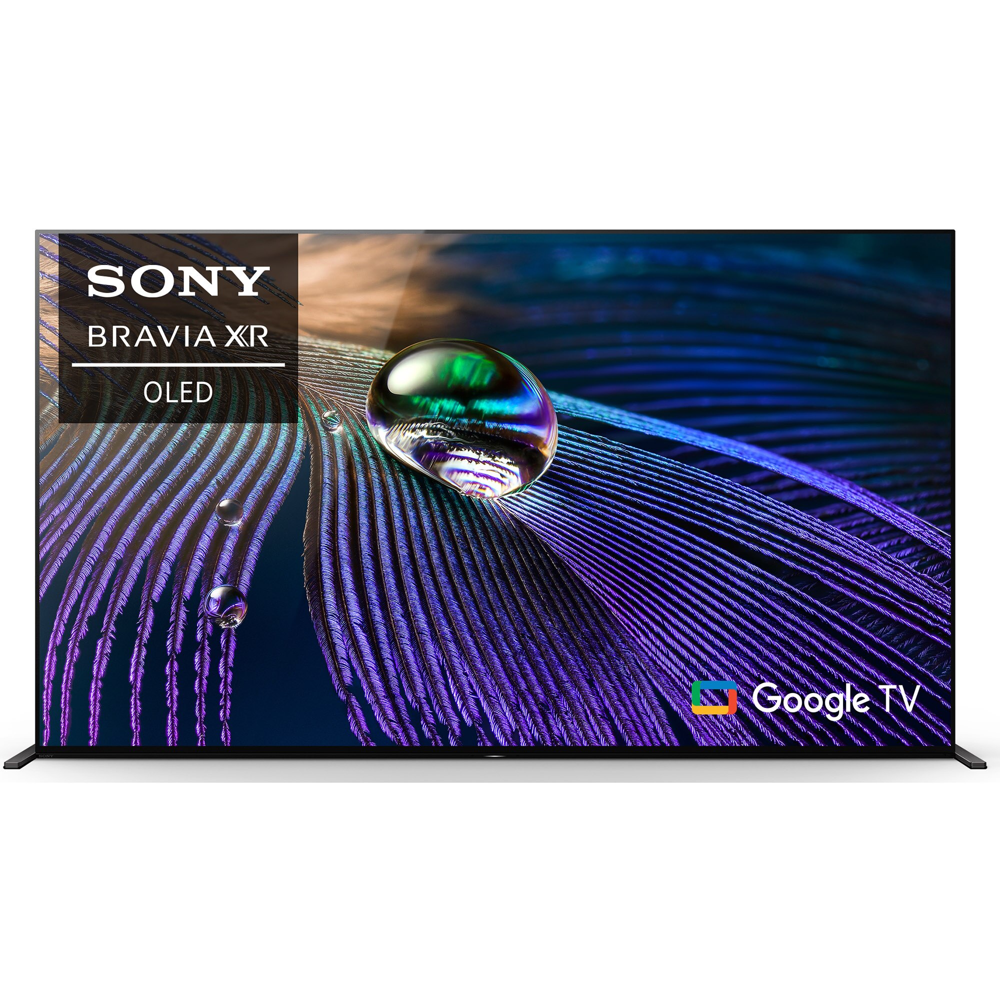 Fotografie Televizor Sony OLED 65A90J, 163.9 cm, Smart Google TV, 4K Ultra HD, 100Hz, Clasa G