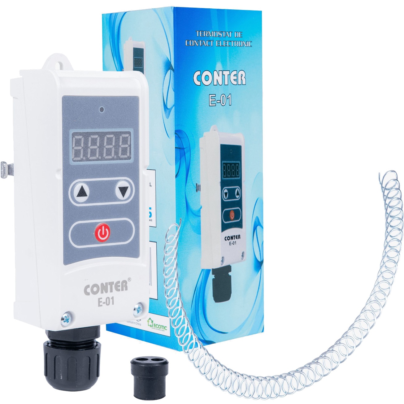 Fotografie Termostat electronic de contact Conter 01