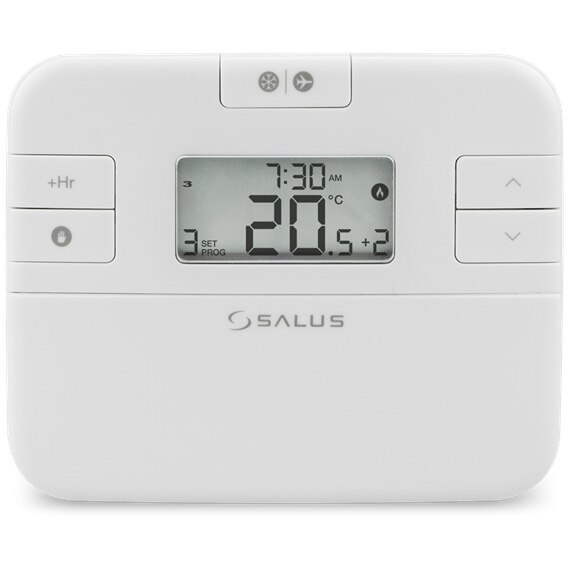 Fotografie Termostat programabil cu fir Salus RT510, moduri automatic, manual, sleep si vacanta