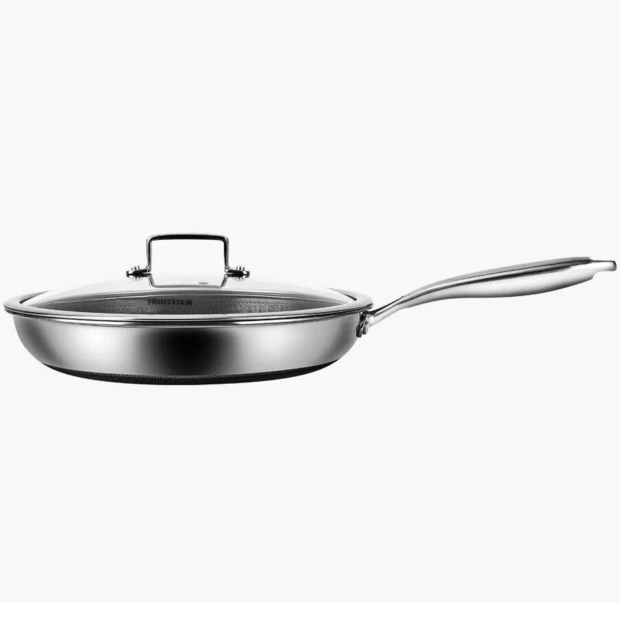 Fotografie Tigaie adanca cu capac Amercook Aristo Pro, 30 cm Inductie