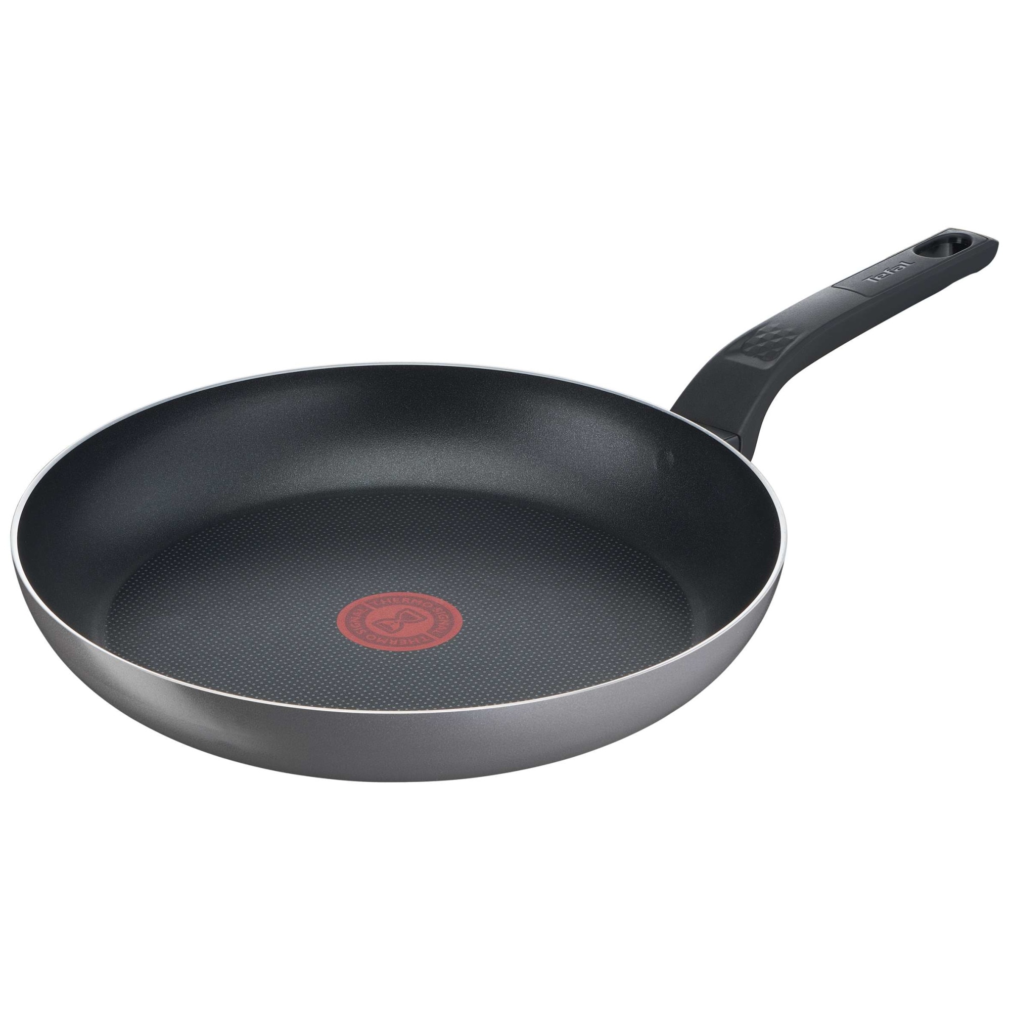 Fotografie Tigaie Tefal Easy Plus, 24 cm, invelis antiaderent din titan, indicator Thermo-Signal, baza Diffusion