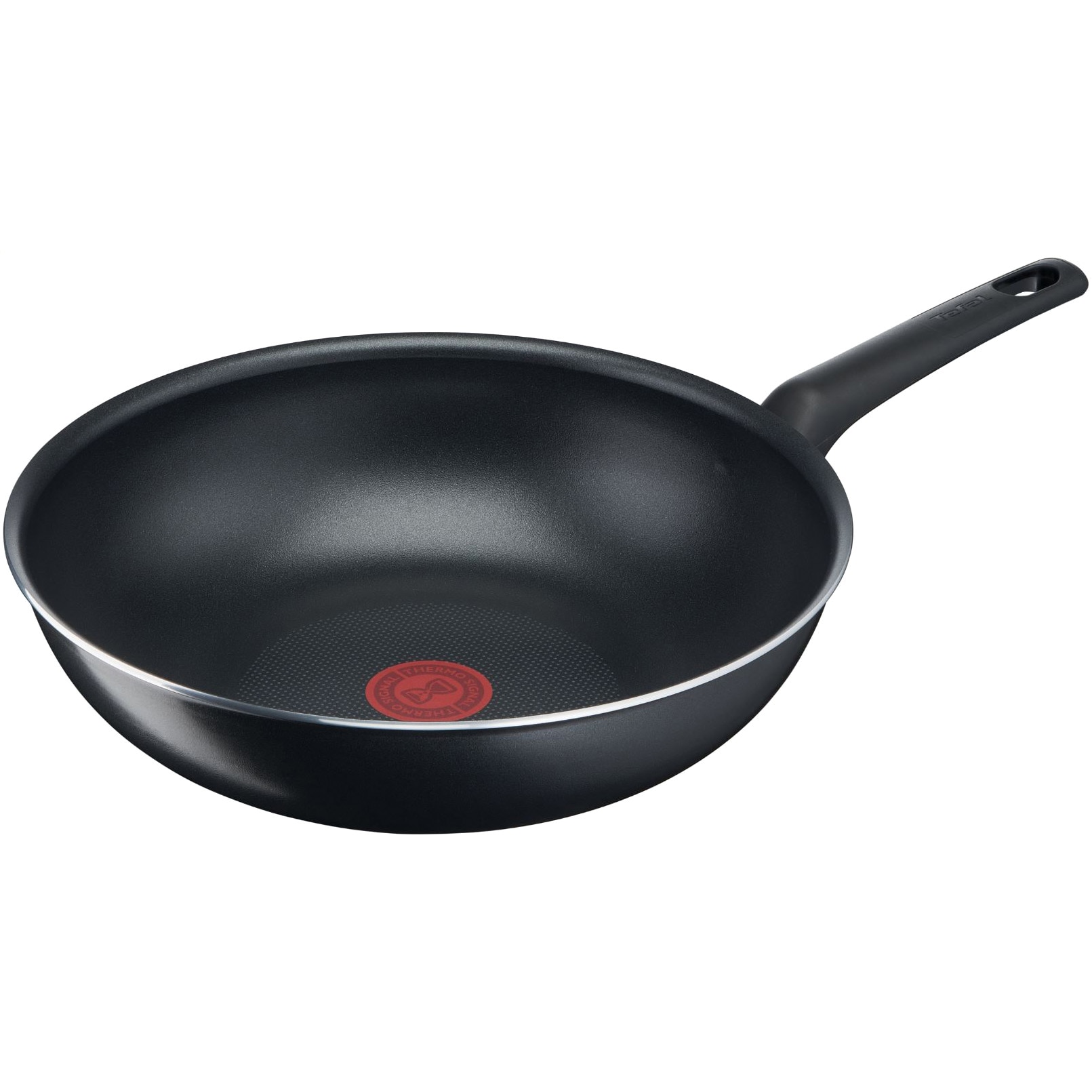 Fotografie Tigaie Wok Tefal Simple Cook, Thermo-Signal, invelis antiaderent din titan, 28 cm