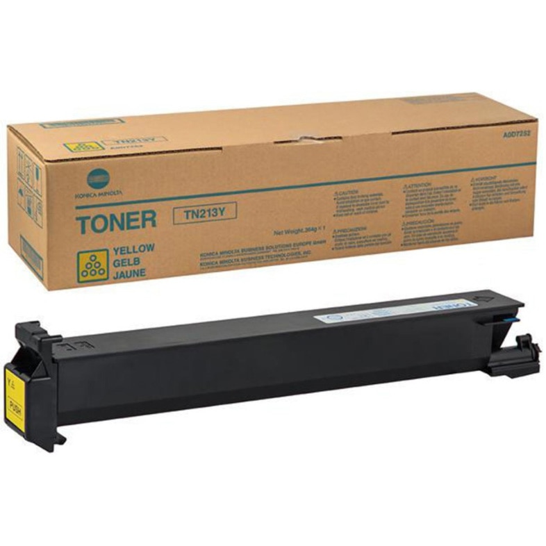 Fotografie Toner Konica Minolta A0D7252 Galben