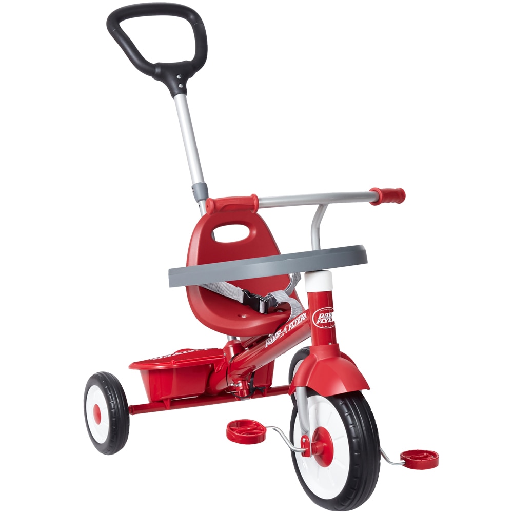 Fotografie Tricicleta Radio Flyer 3 in 1 - Stroll 'N Trike, rosu