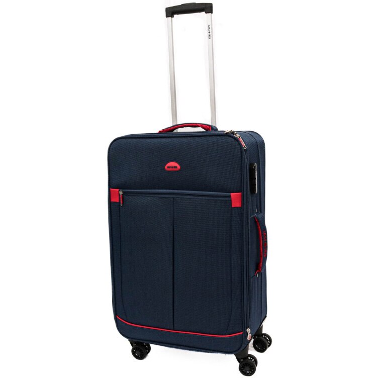 Fotografie Troler expandabil Lamonza Dortmund, impermeabil, 80cm, 3.4kg, albastru