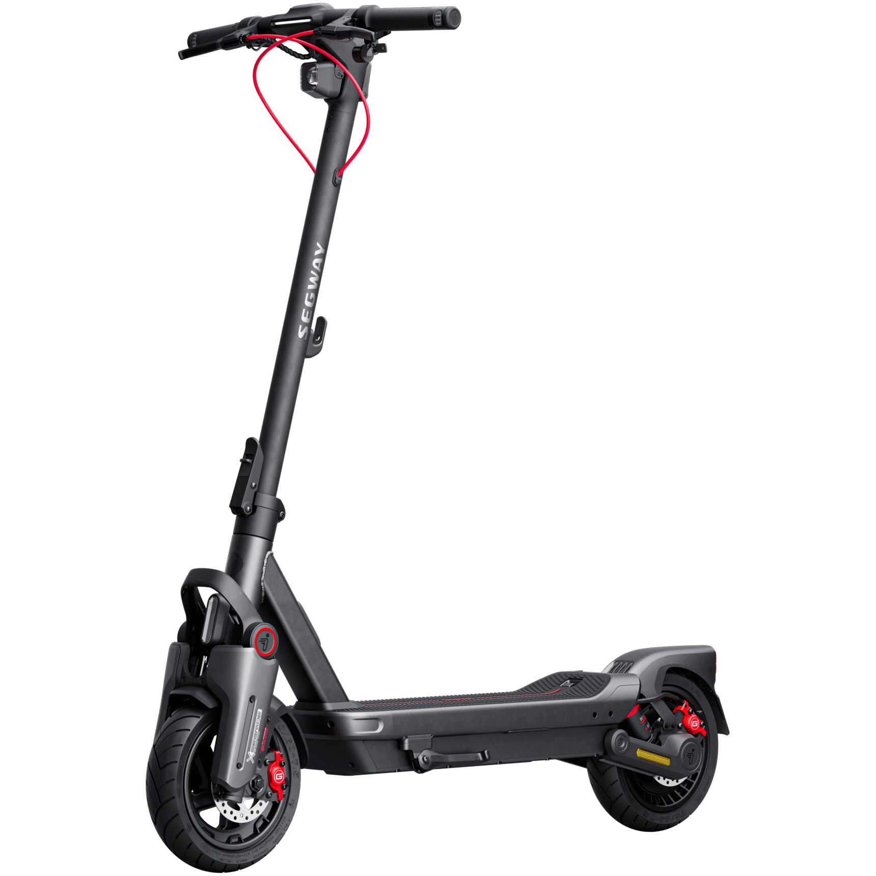 Fotografie Trotineta Electrica Segway eKickScooter Ninebot MAX G3 E, Smart TFT Display, Viteza max 25Km/h, Motor 2000W , Autonomie max. 80 Km ,Suspensie Duala Hidraulica ,Apple Find My, Roti 11"