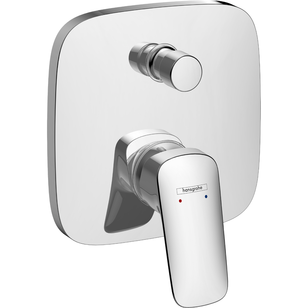 Fotografie Unitate de comanda baterie incastrata cada Hansgrohe Logis, crom, necesita corp incastrat cod 1800180