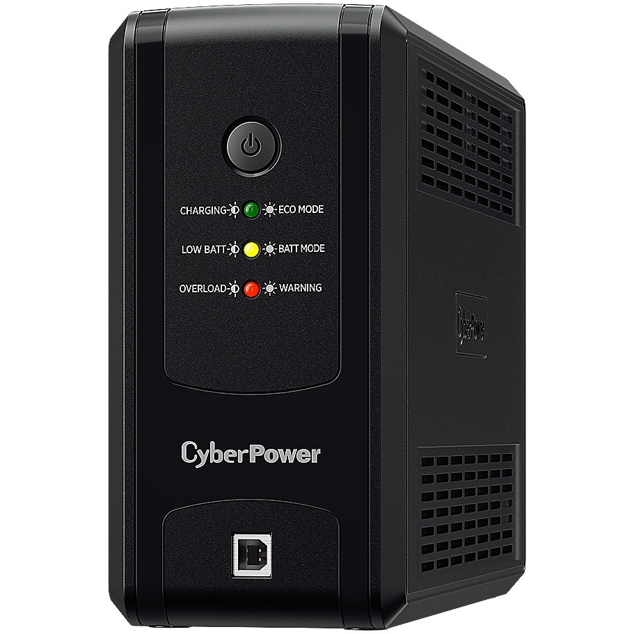 Fotografie UPS Cyberpower UT850EG, line-interactive 850VA\425W, Tehnologie GreenPower UPS™, Iesiri 3 x Schuko