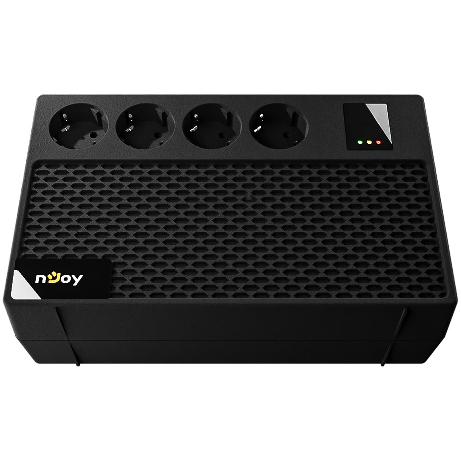 Fotografie UPS nJoy UPCSBLS665TRECG01B Renton 650 PLUS, 650VA/360W, AVR, 4 Prize Schuko