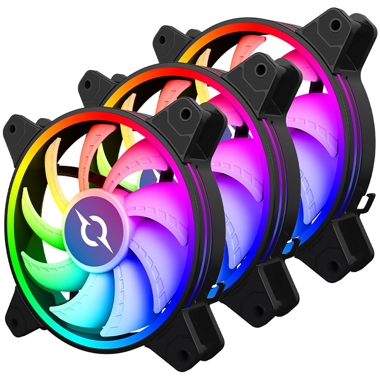 Fotografie Ventilator AQIRYS Libra 3-Fan Kit