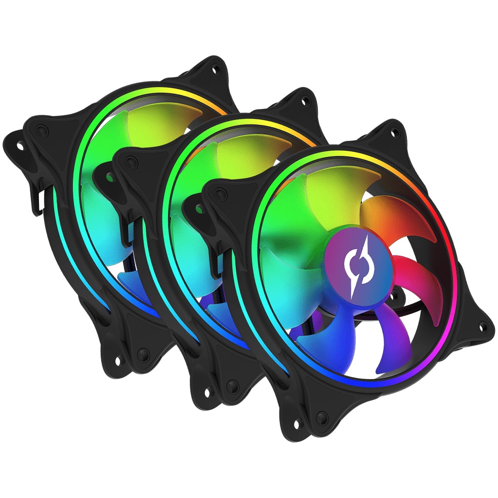 Fotografie Ventilator AQIRYS Vela 3-fan kit