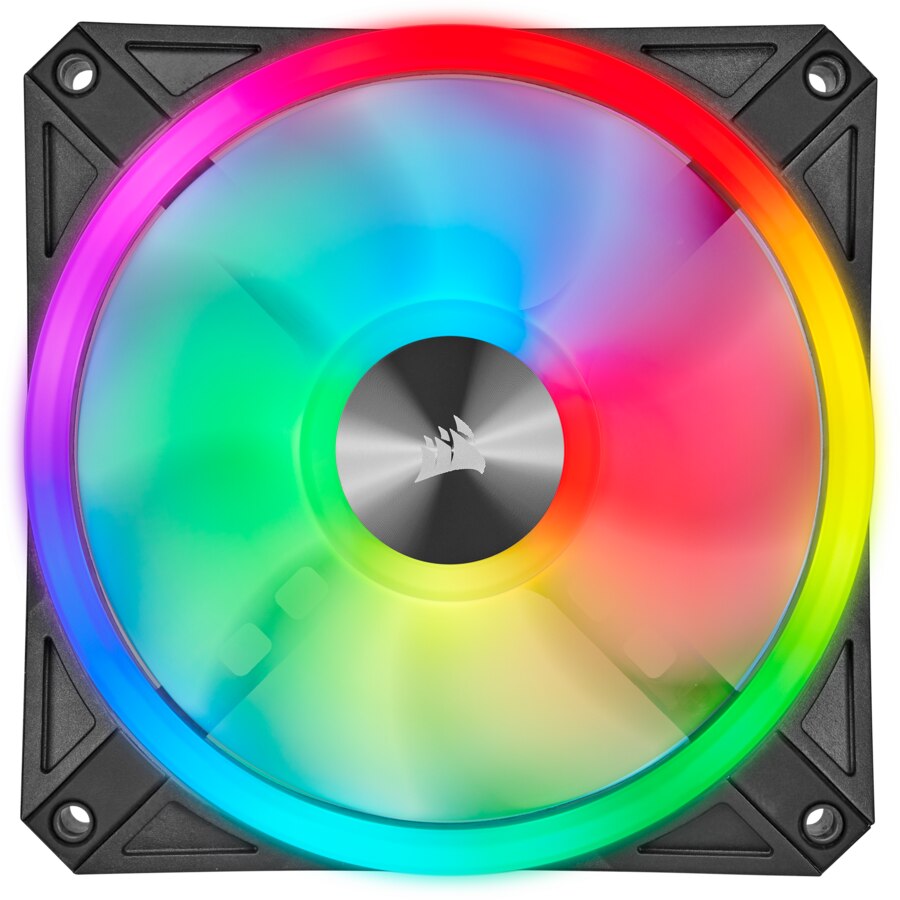Fotografie Ventilator Corsair iCUE QL120 RGB, 120mm, PWM
