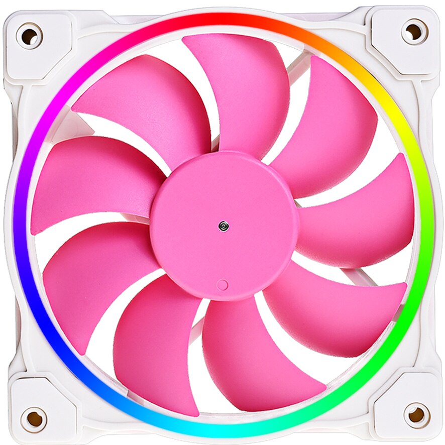 Fotografie Ventilator ID-Cooling ZF-12025 120mm roz iluminare aRGB
