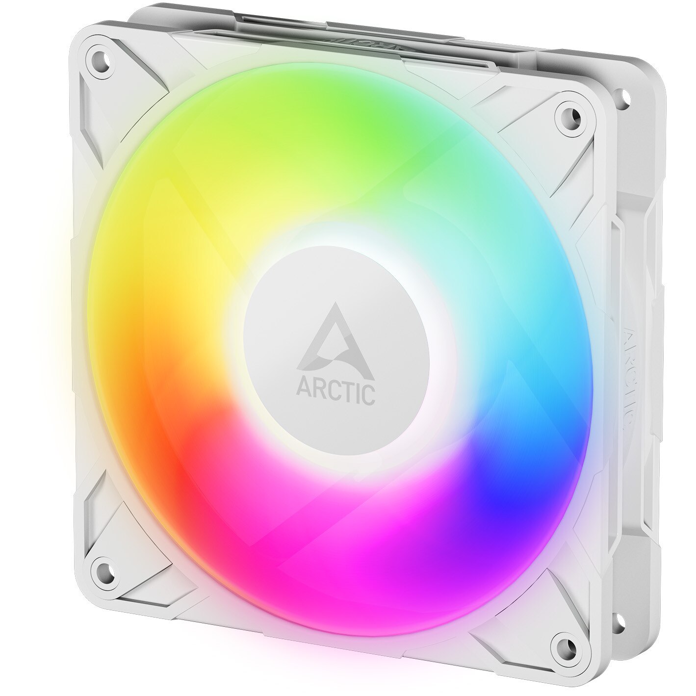 Fotografie Ventilator PC Arctic P12 Pro A-RGB, 120 mm PWM, 600 - 3000 rpm, Alb