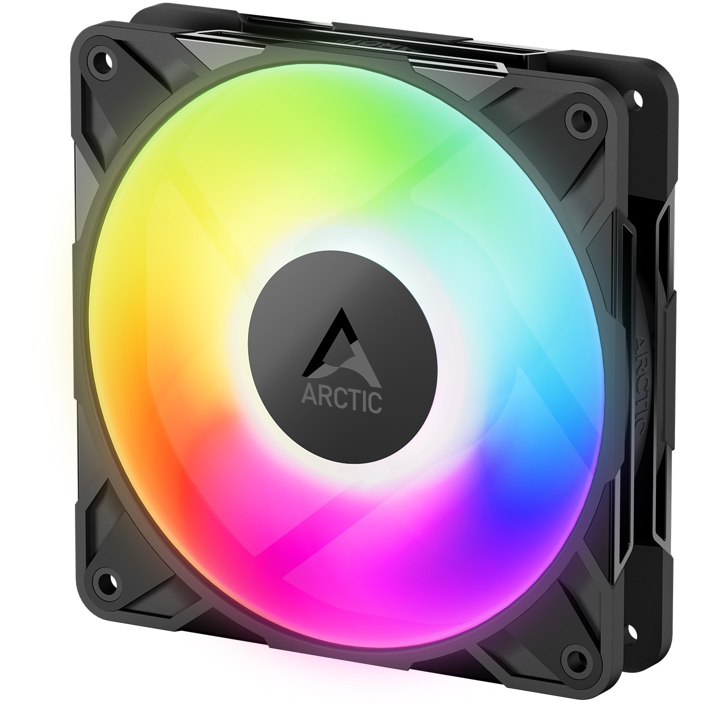 Fotografie Ventilator PC Arctic P12 Pro A-RGB LN, 120mm PWM, 2000 RPM, Negru